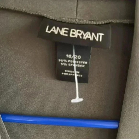 NWOT Lane Bryant Women’s SZ 18/20 V Neck Sleeveless Top 95/5 Polyester/Spandex - Picture 4 of 5